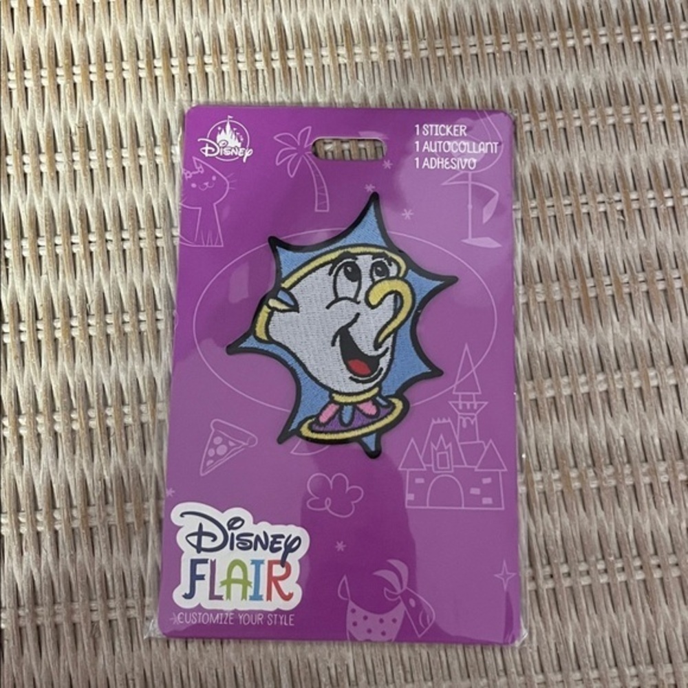 Disney Flair Sticker Embroidered Chip Patch